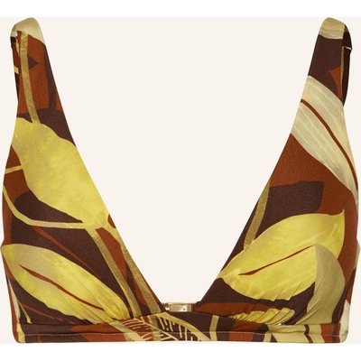 Maryan Mehlhorn Bralette-Bikini-Top Folio gelb
