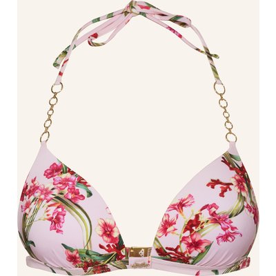 Maryan Mehlhorn Push-Up-Bikini-Top Botanique pink
