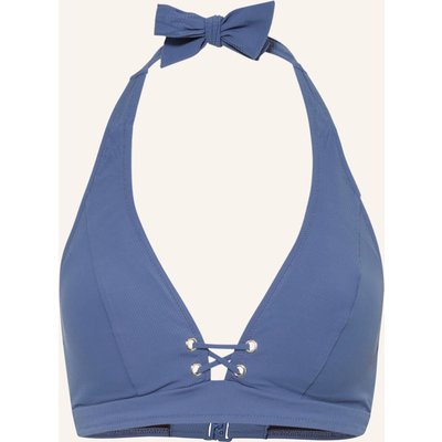 Lidea Neckholder-Bikini-Top Seaside Serenity blau