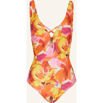 Lidea Badeanzug Neon Nostalgia orange