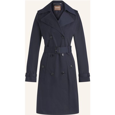 Boss Trenchcoat Conry blau