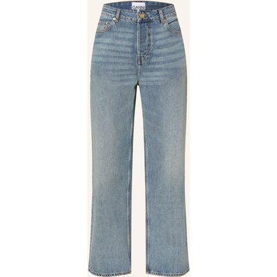 Ganni Straight Jeans Izey blau