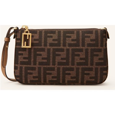 Fendi Umhängetasche Baguette braun