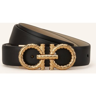 Ferragamo Ledergürtel schwarz