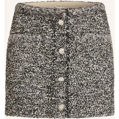 Isabel Marant Bouclé-Rock Gleny Mit Glitzergarn schwarz
