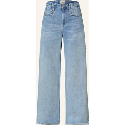Marant Étoile Straight Jeans Lemony blau