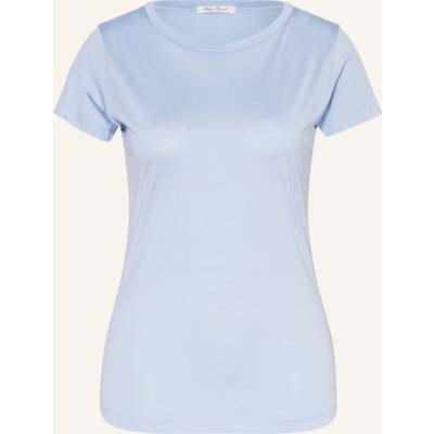 Stefan Brandt T-Shirt Aus Seide blau
