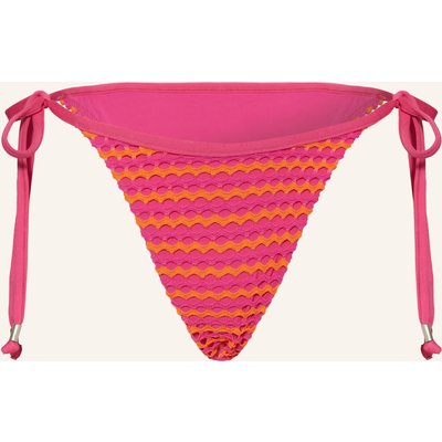 Seafolly Triangel-Bikini-Hose Mesh Effect pink