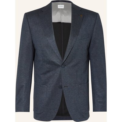 Roy Robson Anzugsakko Regular Fit Aus Jersey blau