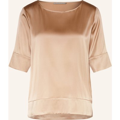(The Mercer) N.Y. Blusenshirt Aus Seide beige