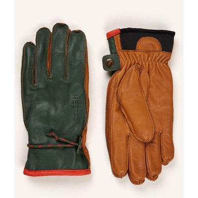 Hestra Lederhandschuhe Wakayma gruen