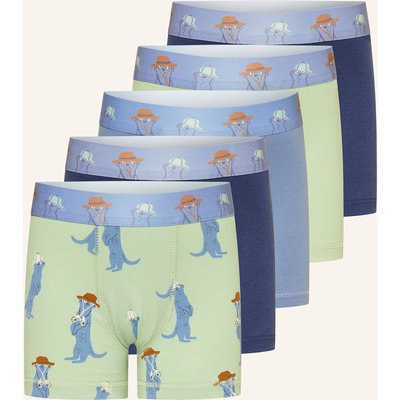 Sanetta 5er-Pack Boxershorts gruen