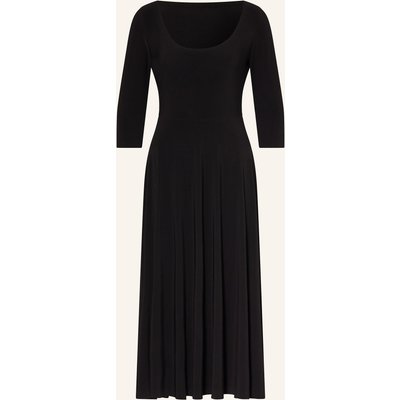 Norma Kamali Jerseykleid schwarz