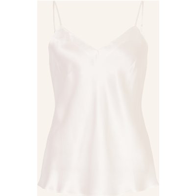 Simone Pérèle Schlaftop Love Me Aus Seide beige