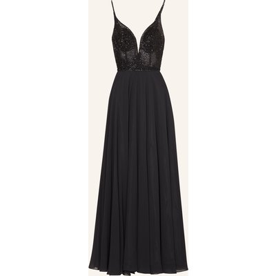 Hey Kyla Abendkleid Mit Pailetten Und Schmucksteinen schwarz