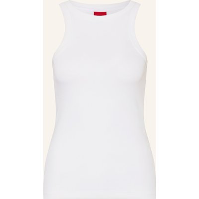 Hugo Top The Plain Tank weiss