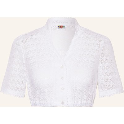 Berwin & Wolff Dirndlbluse Aus Spitze weiss