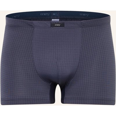 Mey Boxershorts Serie Blue Check blau