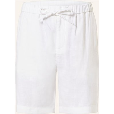 Frescobol Carioca Shorts Felipe Mit Leinen weiss