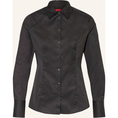 Hugo Hemdbluse The Fitted Shirt schwarz