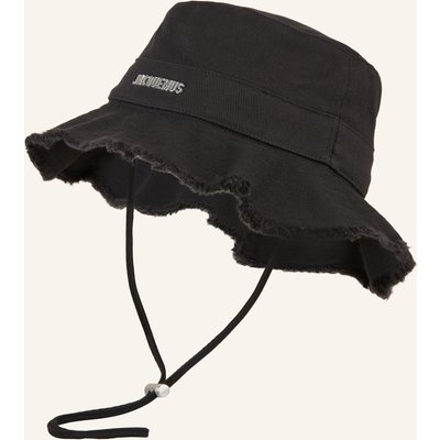 Jacquemus Bucket-Hat Le Bob Artichaut schwarz