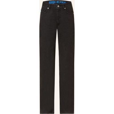 Hugo Straight Jeans Elyah schwarz