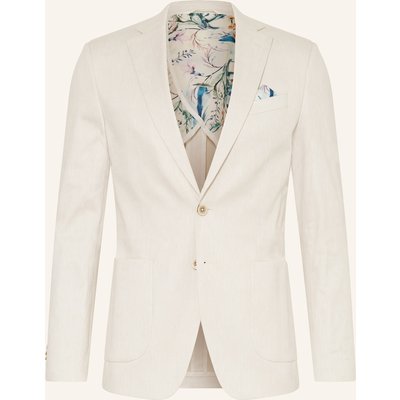Paul Anzugsakko Extra Slim Fit Mit Leinen beige