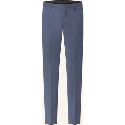 Roy Robson Anzughose Slim Fit blau