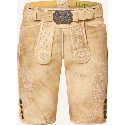 Hirscher Trachten-Lederhose Weilheim beige