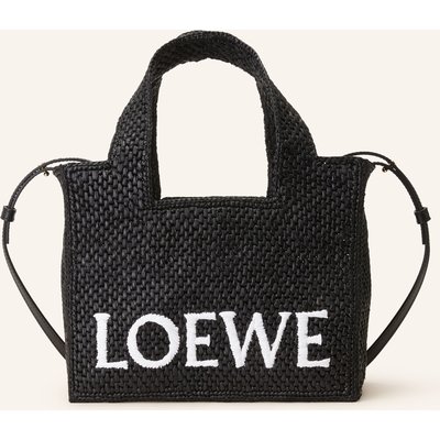 Loewe Shopper Font Tote Small schwarz
