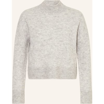 Mrs & Hugs Pullover Mit Mohair grau