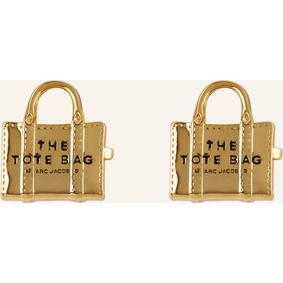 Marc Jacobs Ohrringe The Tote Bag Studs gold