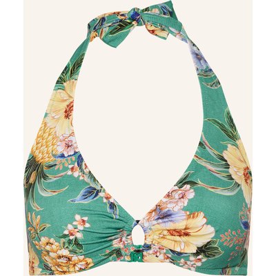 Lidea Neckholder-Bikini-Top Pineapple Sea blau