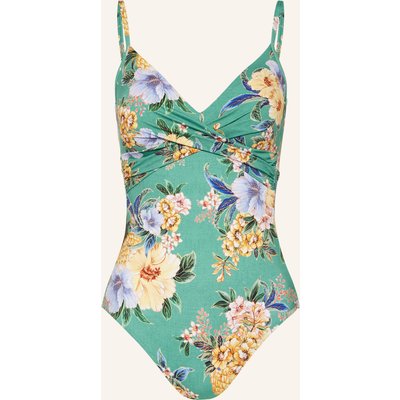 Lidea Shape-Badeanzug Pineapple Sea blau