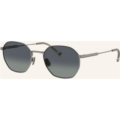 Brunello Cucinelli Sonnenbrille bc2003st Intarsia Rays grau