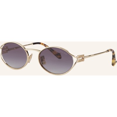 Miu Miu Sonnenbrille Mu 52ys gold