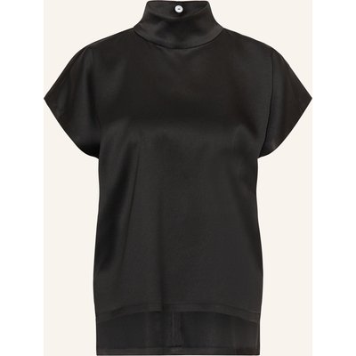 Drykorn Blusenshirt Alaria_1 Aus Satin schwarz