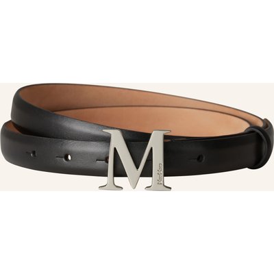 Max Mara Ledergürtel mclassic20 schwarz