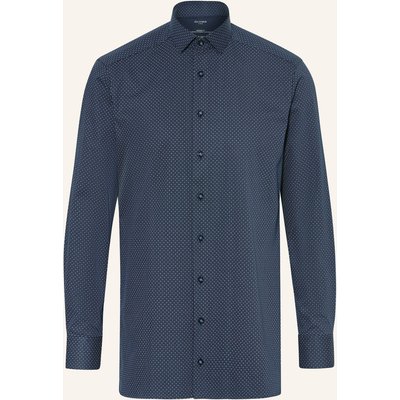 Olymp Jerseyhemd Luxor 24/Seven Modern Fit blau
