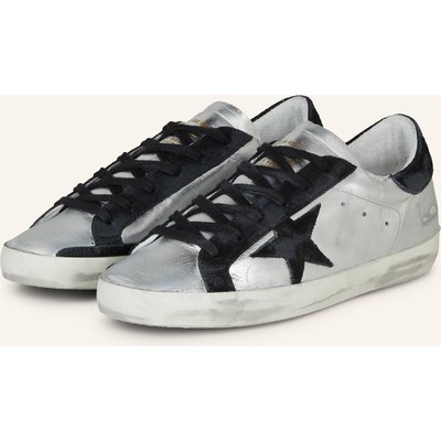 Golden Goose Sneaker Super-Star Classic silber