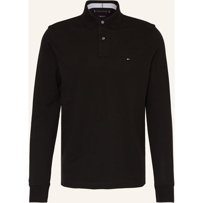 Tommy Hilfiger Piqué-Poloshirt Regular Fit schwarz
