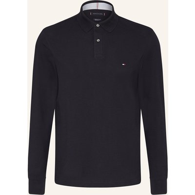Tommy Hilfiger Piqué-Poloshirt Regular Fit blau