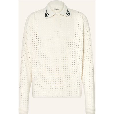 Rough. Strick-Poloshirt schwarz