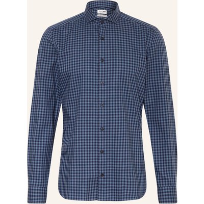 Olymp Hemd Level 5 Body Fit blau