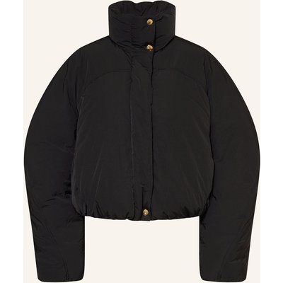 Jacquemus Cropped-Jacke La Doudoune Courte Caraco schwarz