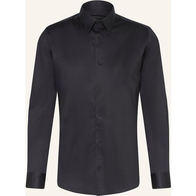 Drykorn Hemd Daneel Slim Fit schwarz