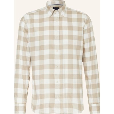 Olymp Hemd Casual Regular Fit beige