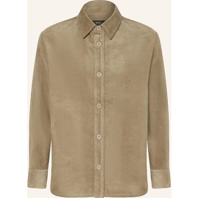A.P.C. Overjacket Bobby Aus Cord beige