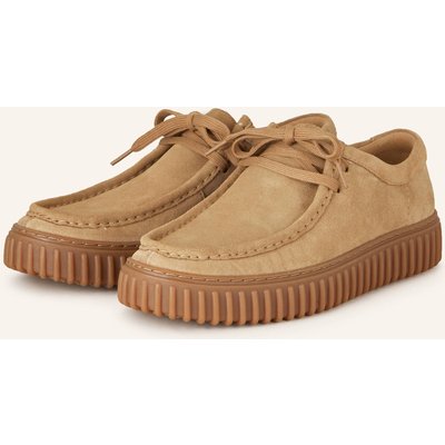 Clarks Schnürer Torhill braun
