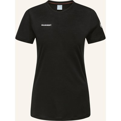 Mammut T-Shirt Tree Wool Mit Merinowolle schwarz